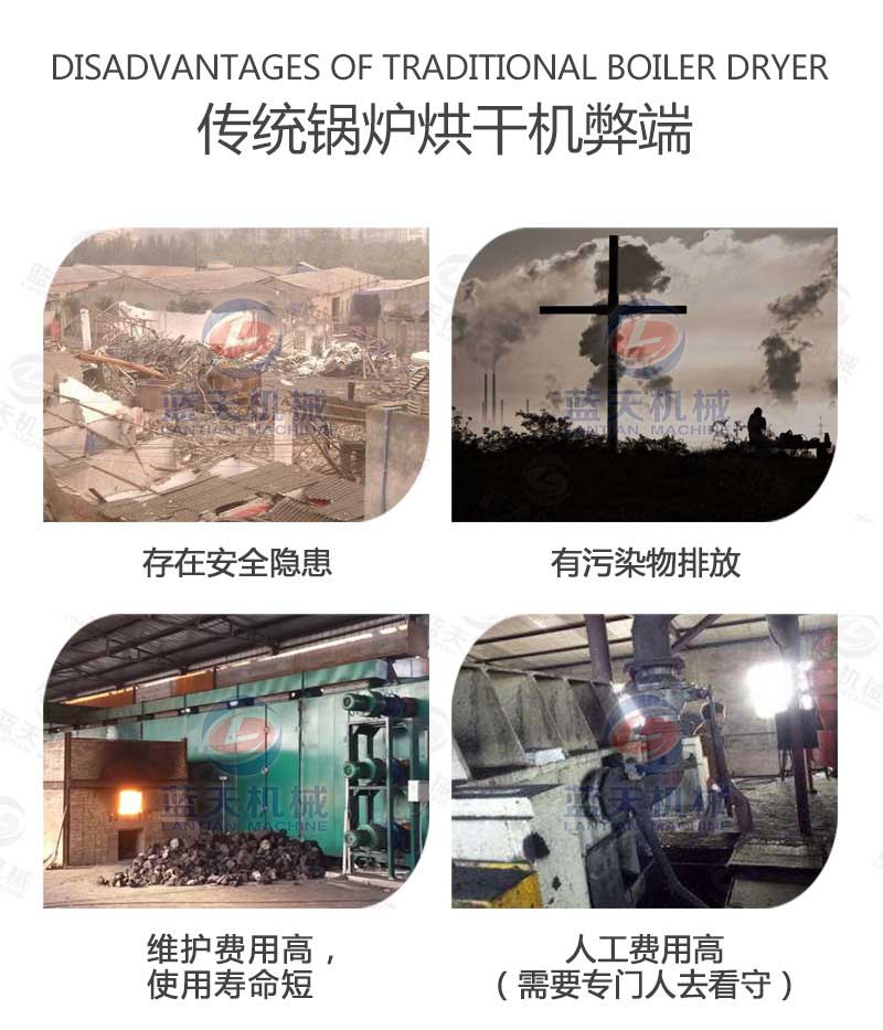 傳統桑葚烘干機弊端