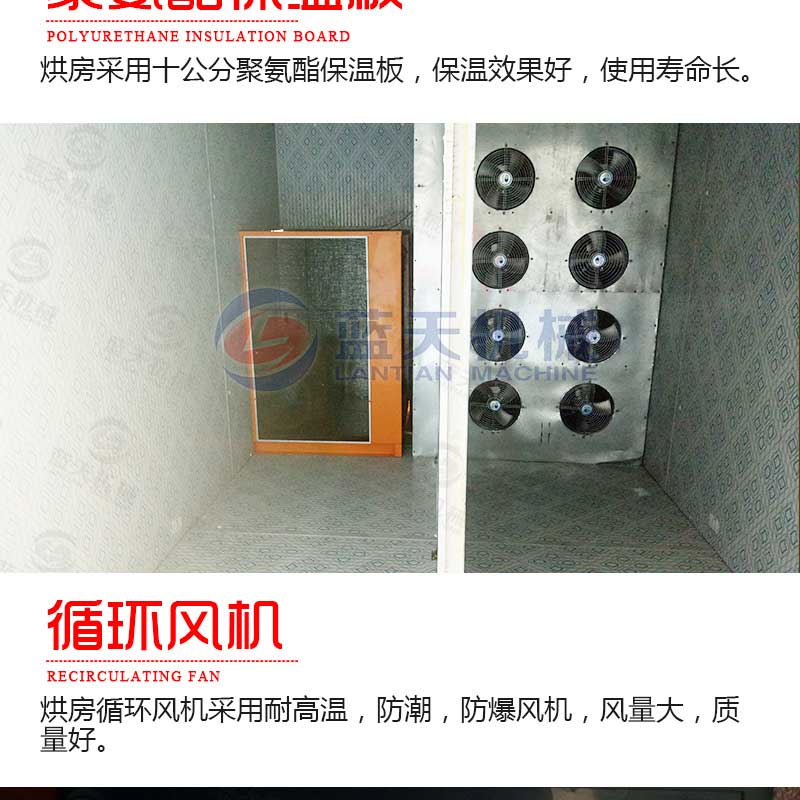 羊肚菌烘干機構成