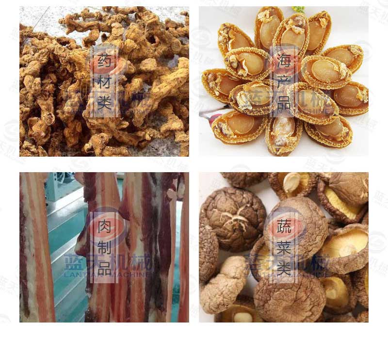 黃精烘干機應用范圍